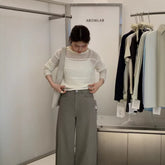 Loose Laid-back Style Cover-up Top Women's Clothing