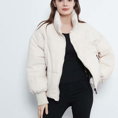 Fashion Temperament Loose Cotton Jacket Jacket For Women