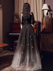 Black Annual French Dinner Dresses