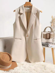 Women's Spring And Autumn Design Sense Vest Coat