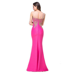 Amazon Europe dress back hollow applique package hip dress fishtail skirt female perspective
