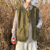 New Versatile Retro-chic Casual Corduroy Vest
