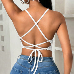 Summer New European And American Strap Top Vest
