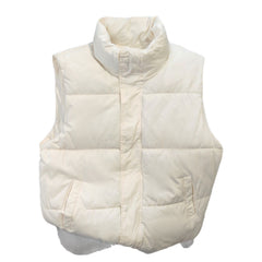 Women's Stand-Up Collar Thickened Waistcoat Warm Vest