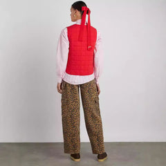 New FallWinter Womens Street-Style Lace-Up Vest Top