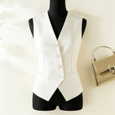 Versatile Chic Vest With A Designer Edgeperfect For Layering Inside Or Out