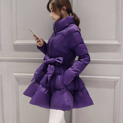 New Warm Cotton-padded Jacket Women's Slim Plus Size Waist Coat
