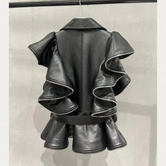 Sheepskin Leather Vest Heavy Work Sheepskin Coat