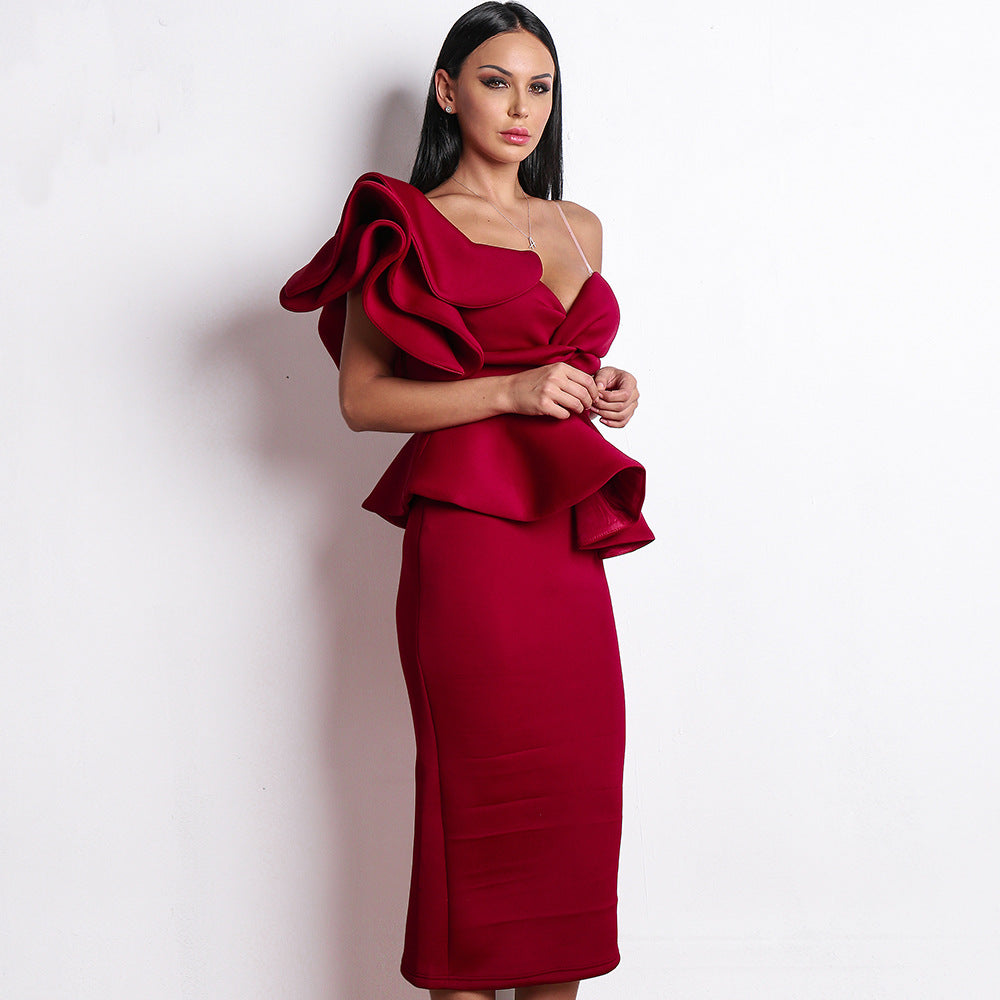strapless dress