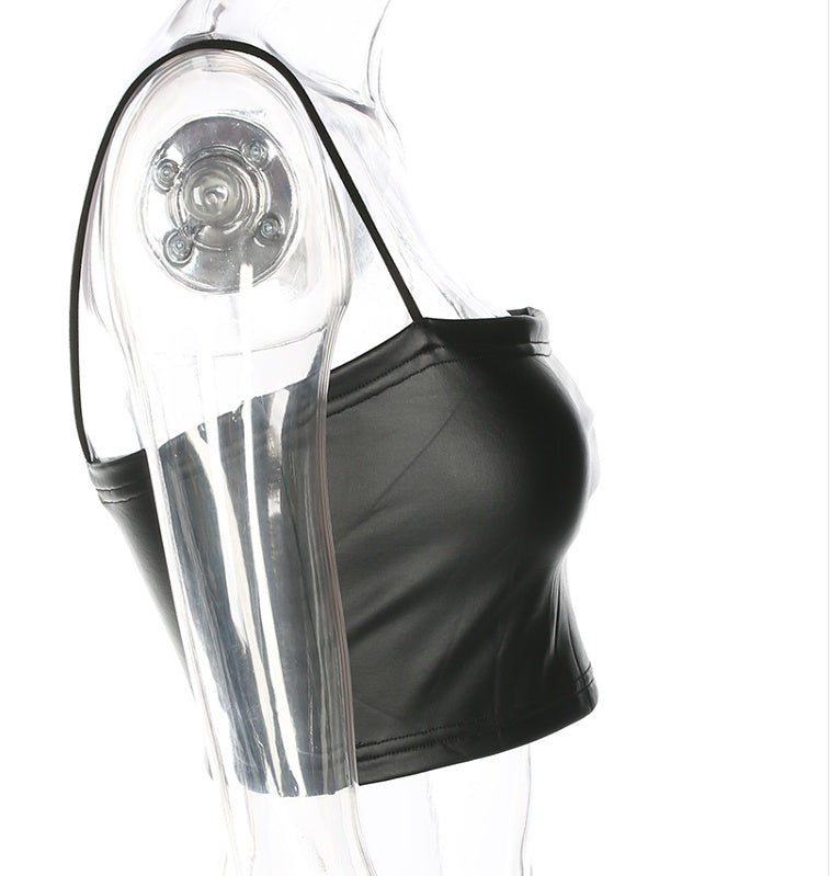 Black Leather Top