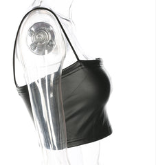 Black Leather Top