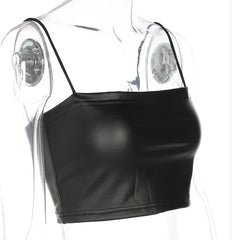 Black Leather Top