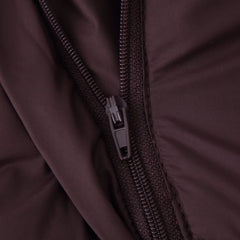 Simple Versatile Loose-fitting Padded Coat With A Hood