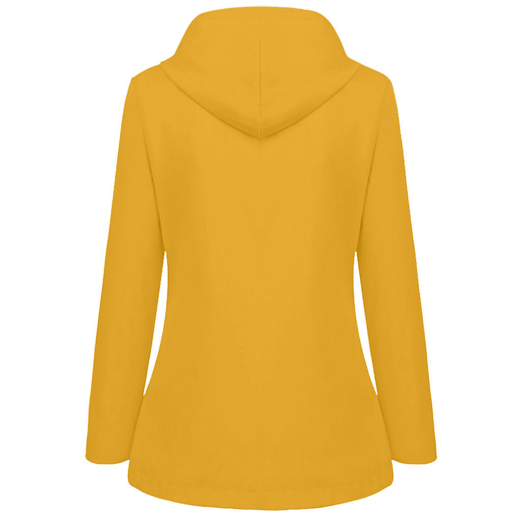 Fleece Jacket Outdoor Mountaineering Hooded Coat Winter Outwear