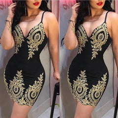 Suspender Dress Ladies Party Club Ladies