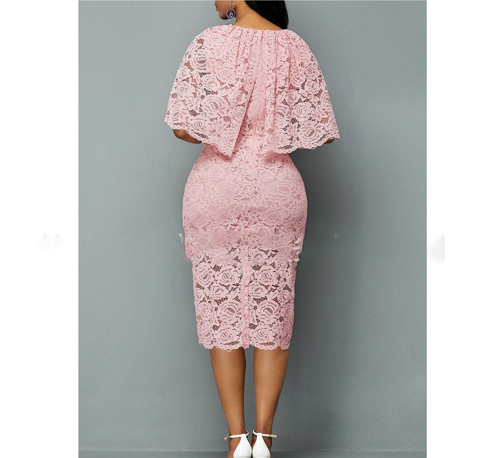 MD African Lace Dresses For Women Fashion New Africa Wedding Outfit 4XL 5XL Plus Size Maxi Dress Dashiki Ankara Robe