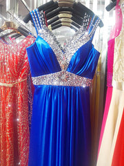 Women Sleeveless A-Line Elegant Wedding Party Formal Gowns Long Evening Dress