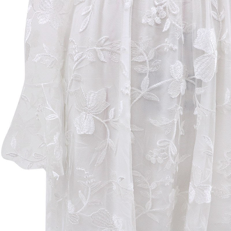 Wedding Dress Lace Long Sleeve Dress Evening Dress