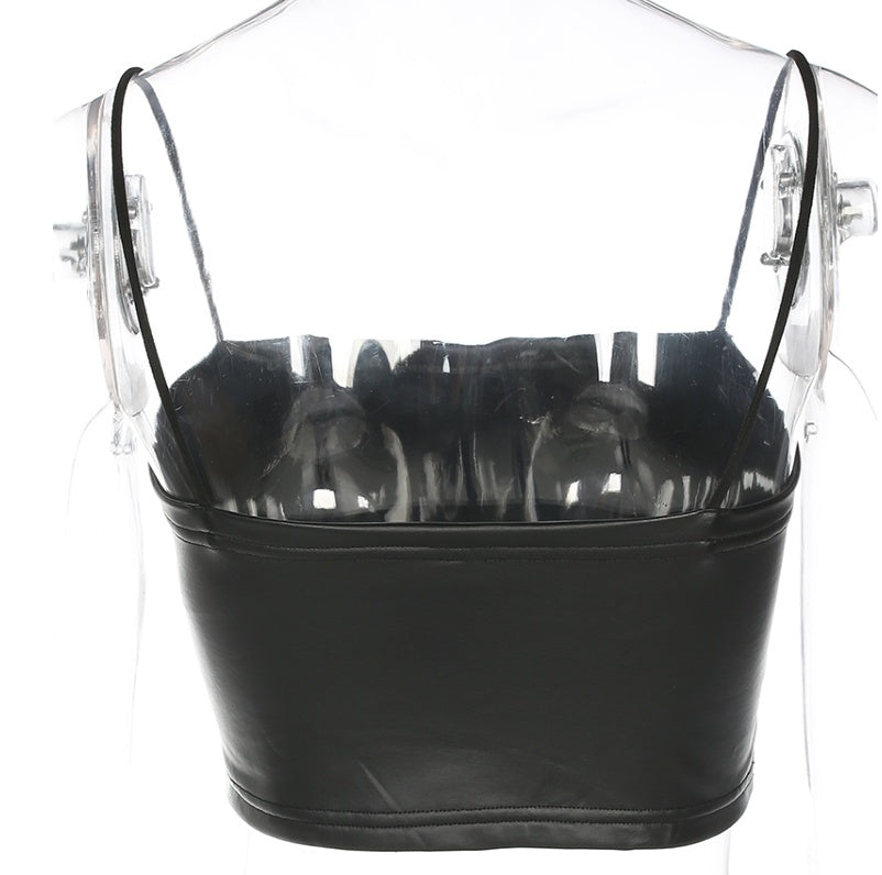 Black Leather Top