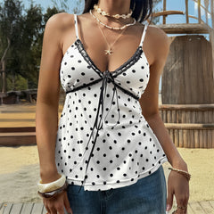 Fashionable Y2K Lace Camisole Top SpringSummer New Arrival Womens
