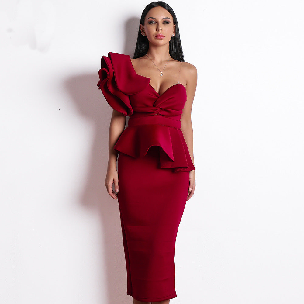 strapless dress