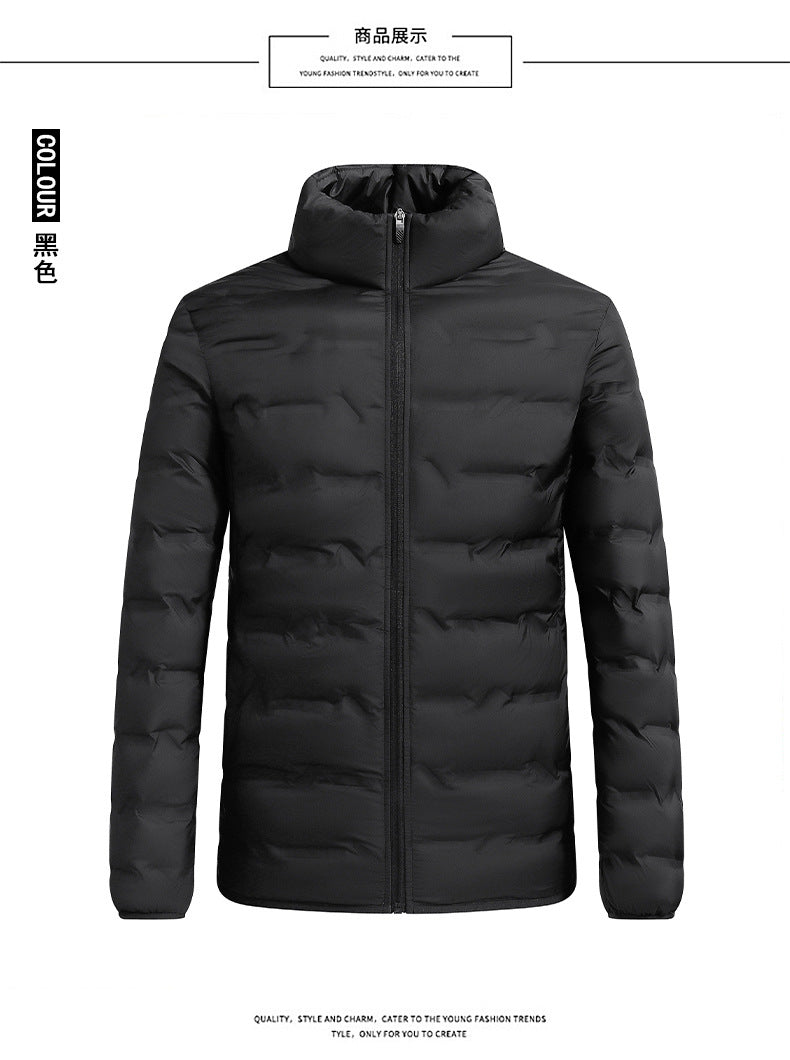 Mens Graphene Self-Heating Thermal Down Jacket
