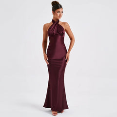 Summer Fashion Elegant Backless Sleeveless Dress