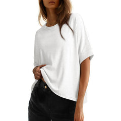 Women's Batwing Sleeve Basic Short Sleeve