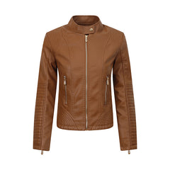 Fashion Best-seller Leather Jacket Coat Women
