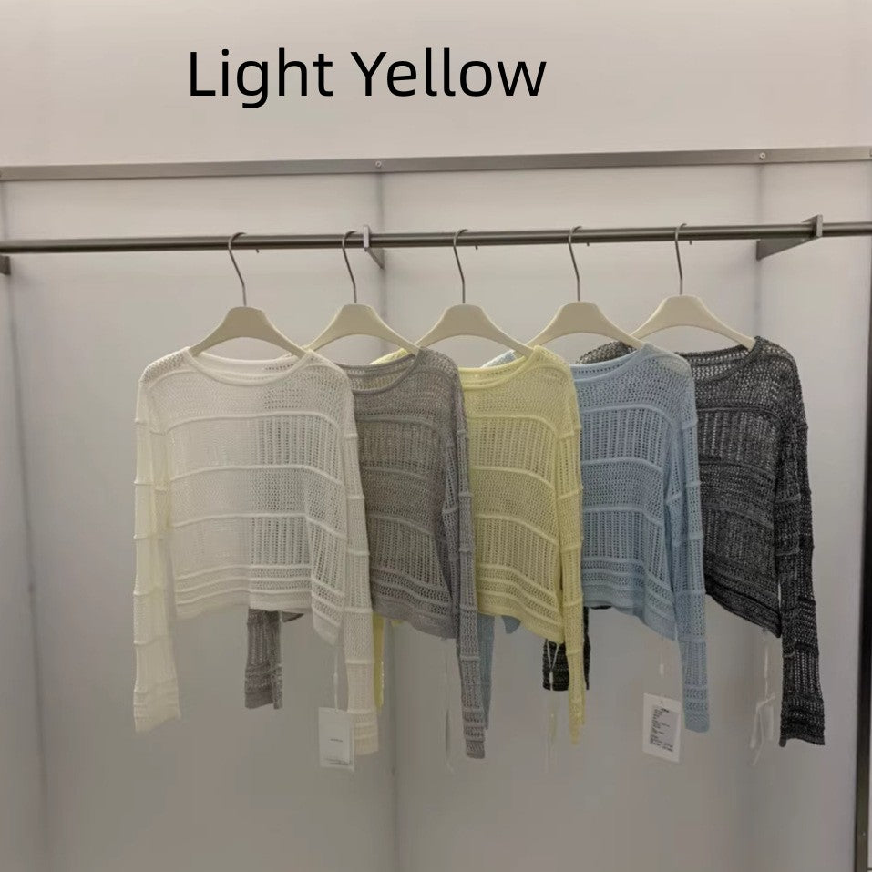 Loose Laid-back Style Cover-up Top Women's Clothing
