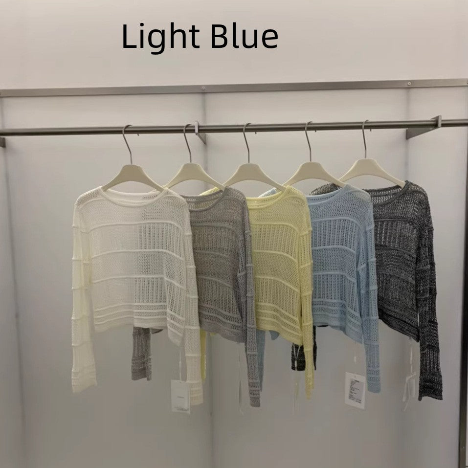 Loose Laid-back Style Cover-up Top Women's Clothing