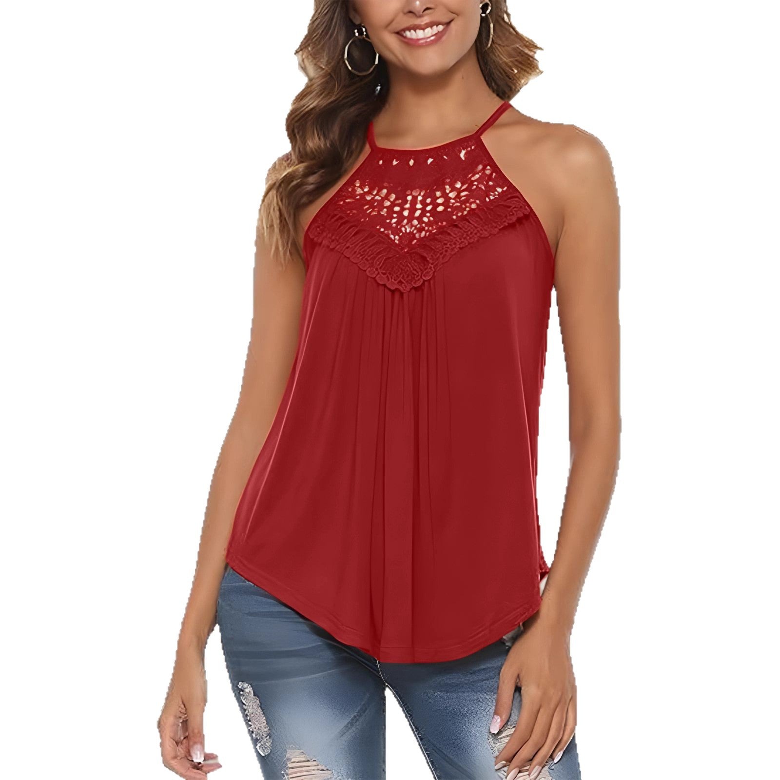 Womens Embroidered Camisole For Foreign Trade