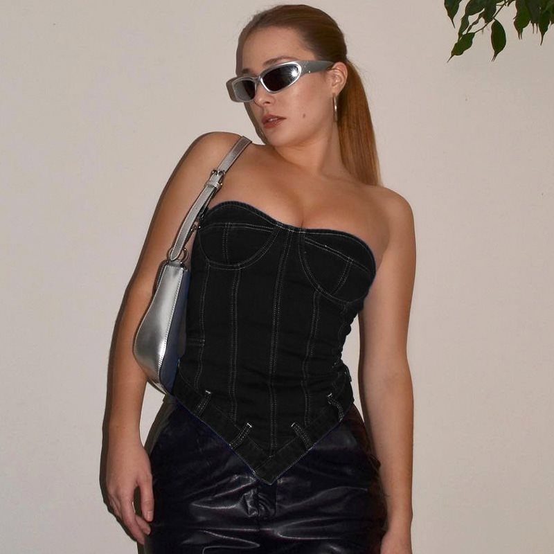 Fashion Outerwear Chest-wrapped Vest