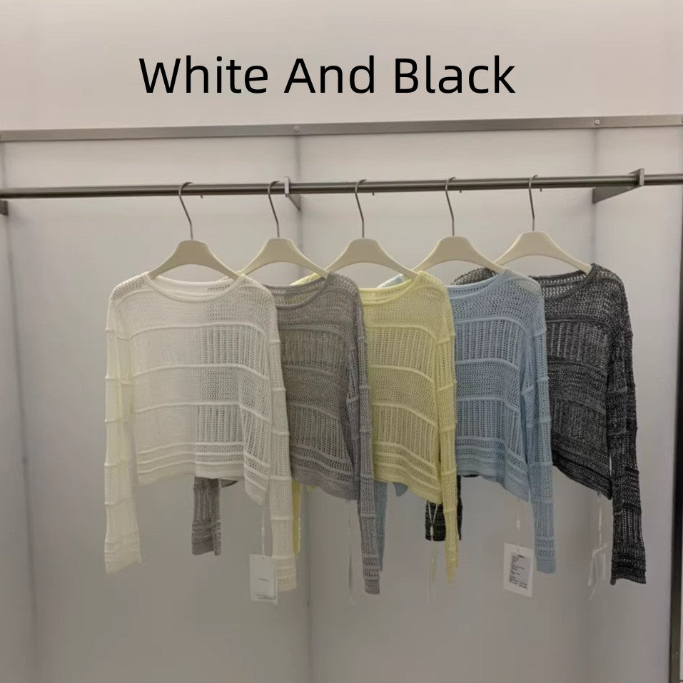 Loose Laid-back Style Cover-up Top Women's Clothing