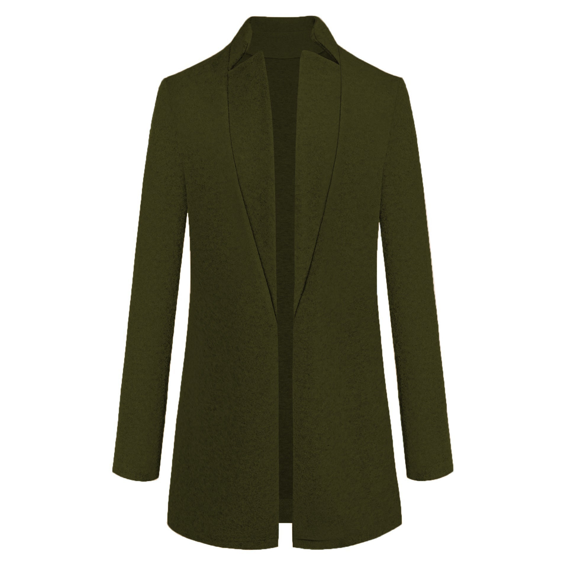 Long Wool Coat Warm Elegant Winter Coat Female Plus Size