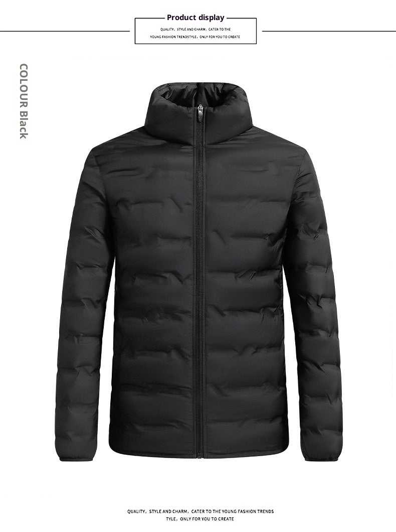 Mens Graphene Self-Heating Thermal Down Jacket
