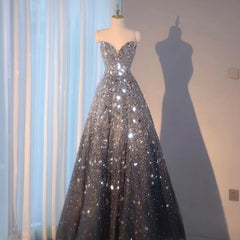 Blue Heavy Industry Wedding Evening Dress