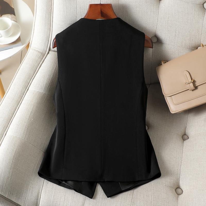 Fashion Design Sense Wild Vest Slimming Workplace Vest