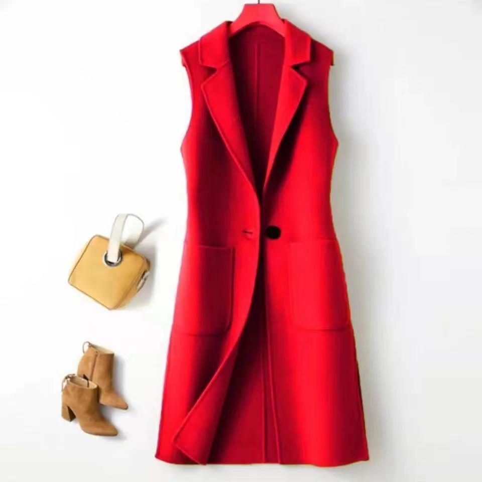 Fashionable Elegant Versatile Womens Cardigan Vest