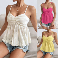 New Fashion Casual Chiffon Lace Lace Spaghetti-strap