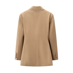Handmade European And American-style Womens Fashion Casual Versatile Slim-fit Blazer