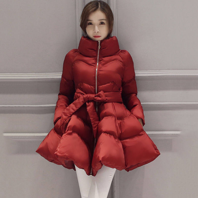 New Warm Cotton-padded Jacket Women's Slim Plus Size Waist Coat