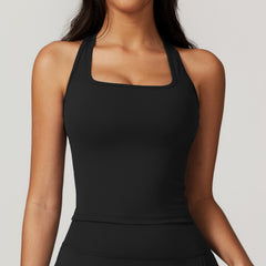 Women's Brushed H-shaped Beauty Back Sports Vest