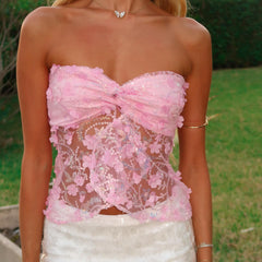 Summer New Dopamine Personality Mesh Sequin Sling