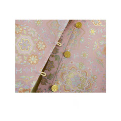 Spring Chinese-style Waistcoat With Brocade Peony Blossom Design