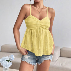 New Fashion Casual Chiffon Lace Lace Spaghetti-strap