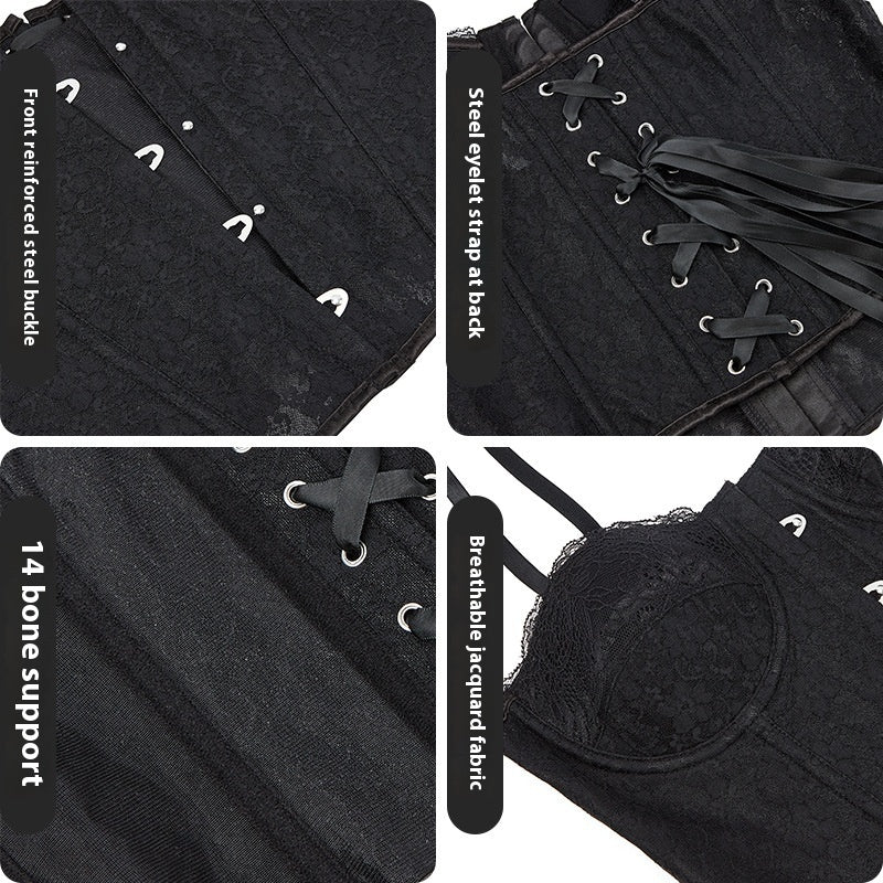 New Belly Contracting Corset Lace Breathable