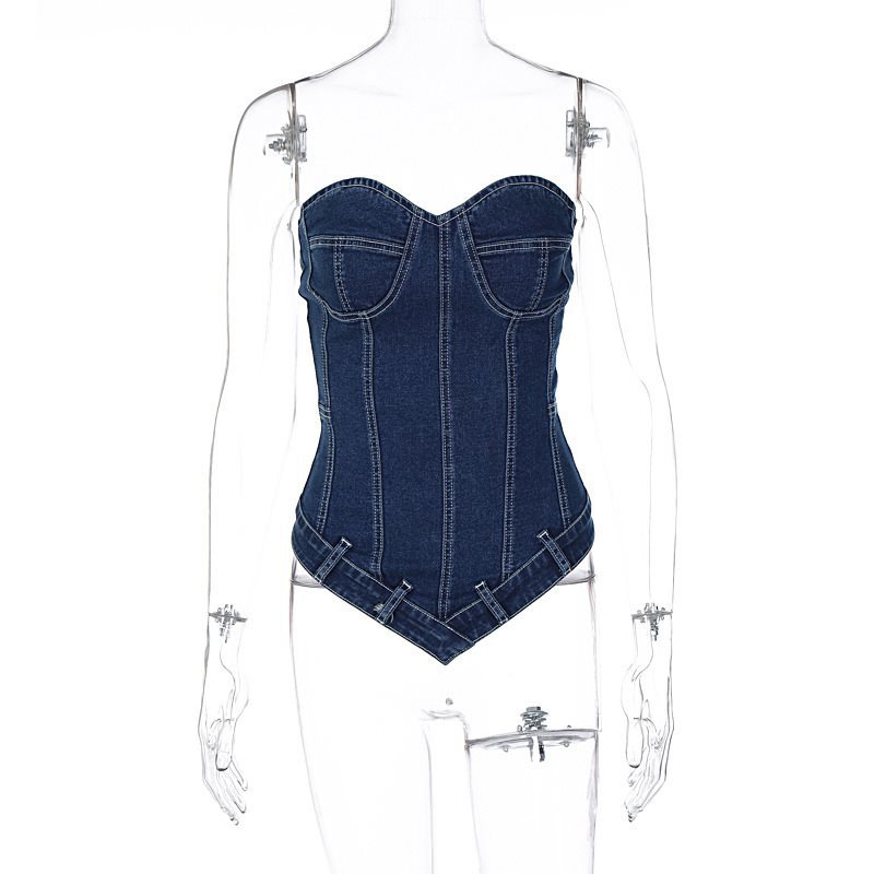 Fashion Outerwear Chest-wrapped Vest