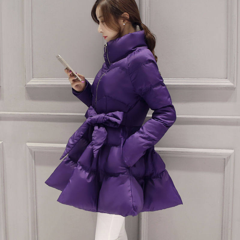 New Warm Cotton-padded Jacket Women's Slim Plus Size Waist Coat